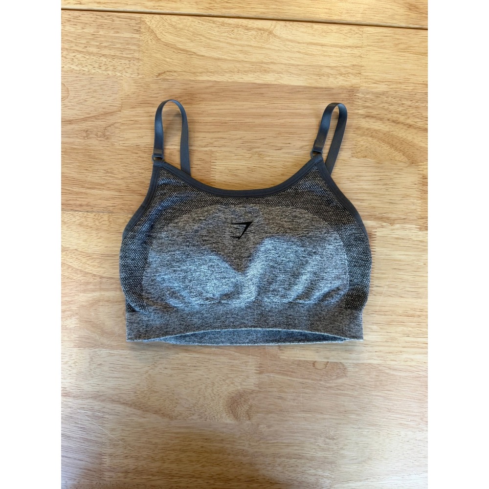 Gymshark Women's Flex Strappy Sports Bra Grey XS